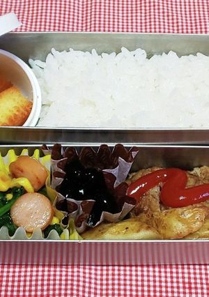 中学生のお弁当 2022.4.12-レシピのメイン写真