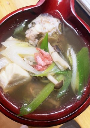 鯛のあらで潮汁-レシピのメイン写真