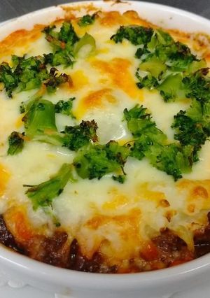 ひき肉とマッシュドポテトのチーズグラタン-レシピのメイン写真