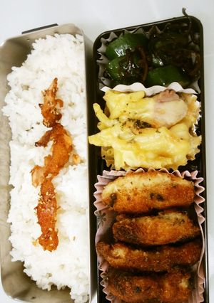 2022.4.12 鶏むね肉弁当-レシピのメイン写真