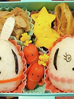 イースター☆スヌーピーおにぎり弁当!-レシピのメイン写真