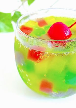 簡単！おしゃれ！ゼリーポンチ！-レシピのメイン写真