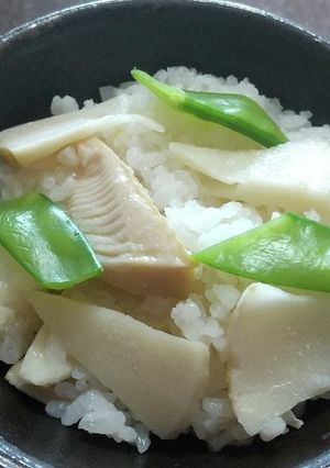 たけのこご飯(白だし炊き込みご飯)-レシピのメイン写真