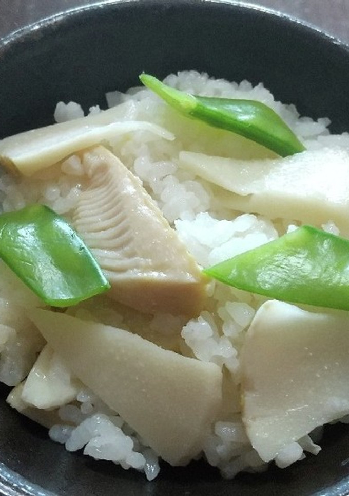 たけのこご飯(白だし炊き込みご飯)-レシピのメイン写真