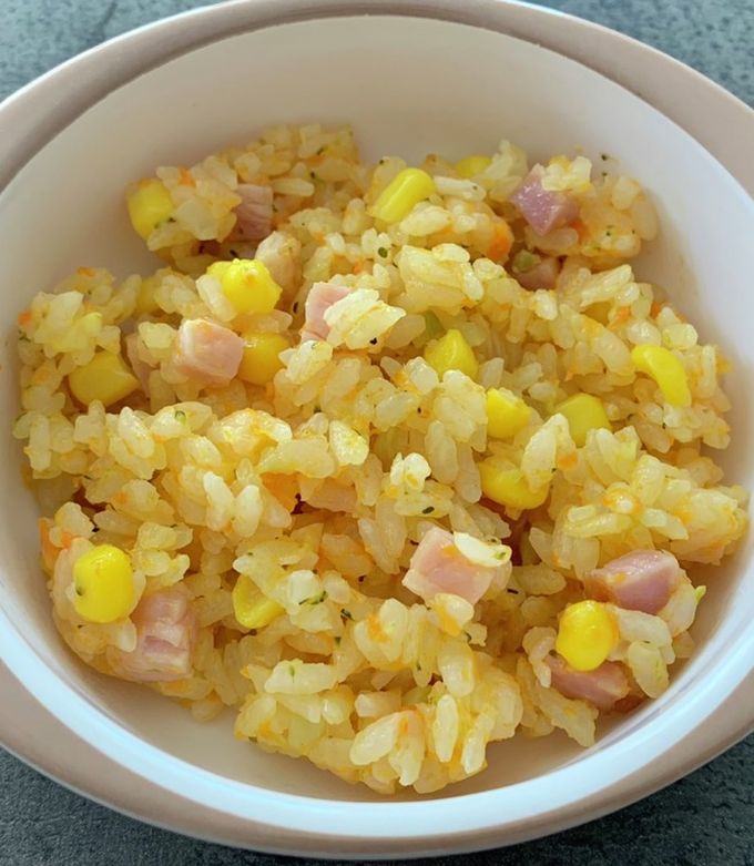 人参炊き込みご飯【離乳食完了期】-レシピのメイン写真