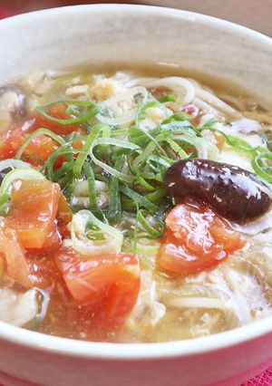 トマトの和風にゅうめん-レシピのメイン写真