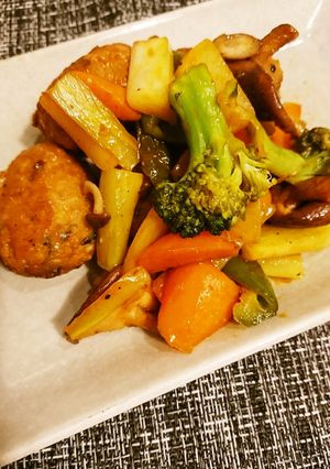 揚げ肉団子酢豚風-レシピのメイン写真