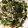 ほうれん草もやしワカメ海苔ナムル♪︎