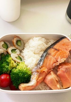 ふっくらシャケ弁、フライパンで-レシピのメイン写真