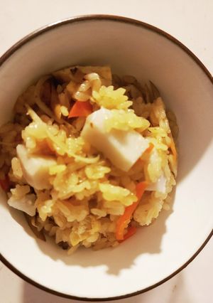 里芋の炊き込みご飯♪︎-レシピのメイン写真