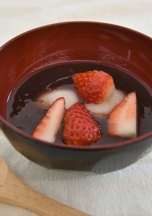 春のおしるこ-レシピのメイン写真