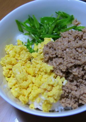 三色どんぶり-レシピのメイン写真