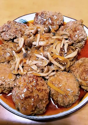 煮込みハンバーグ-レシピのメイン写真