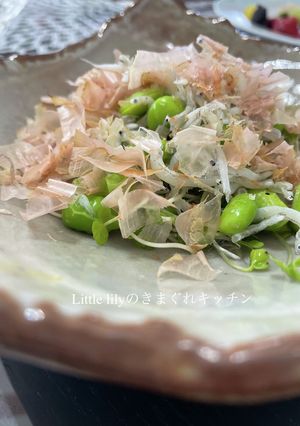 枝豆と雑魚のレンチン和え-レシピのメイン写真