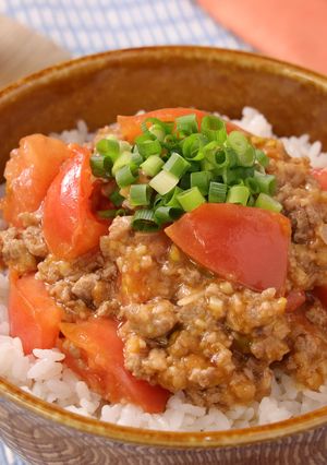 トマト麻婆丼-レシピのメイン写真