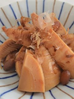 みそピーとたけのこの土佐煮-レシピのメイン写真