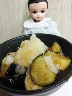 リカちゃん♡ナスの霙揚げびたし⁺⊹˚.⋆-レシピのメイン写真