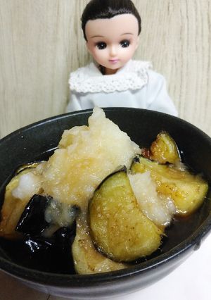 リカちゃん♡ナスの霙揚げびたし⁺⊹˚.⋆-レシピのメイン写真