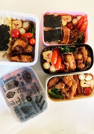 春休み弁当-レシピのメイン写真