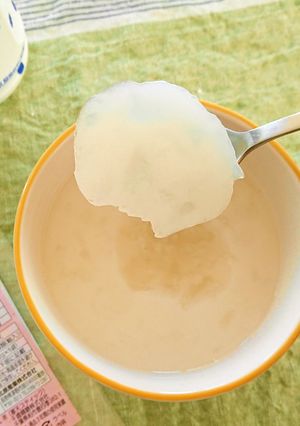 煮ないで溶ける寒天で作るカルピス寒天-レシピのメイン写真