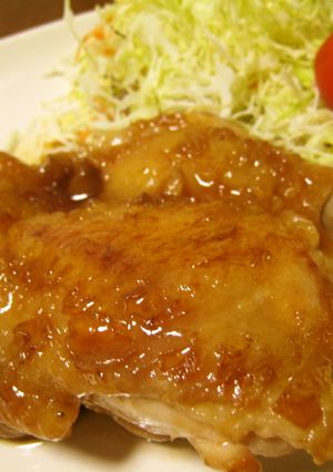 こってり♪鶏肉のニンニク照り焼き-レシピのメイン写真