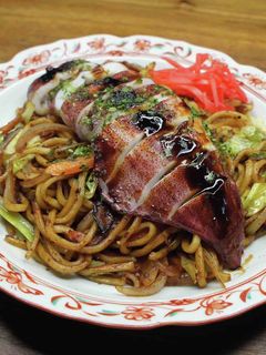 いか一杯やきそば-レシピのメイン写真