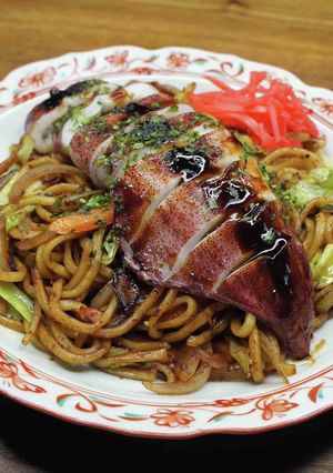 いか一杯やきそば-レシピのメイン写真