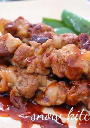 15分で作れる♪豚こまで旨辛串焼き-レシピのメイン写真