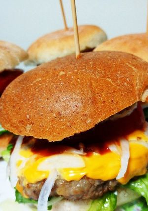 自家製マウンテンチーズバーガー-レシピのメイン写真