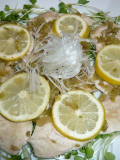 鶏胸肉の中華風レモン蒸し-レシピのメイン写真