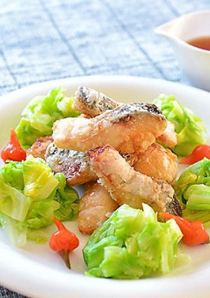 鯖のから揚げ、 下味は玉ねぎドレッシング-レシピのメイン写真