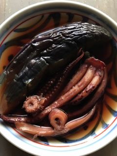 イカと茄子の煮物-レシピのメイン写真