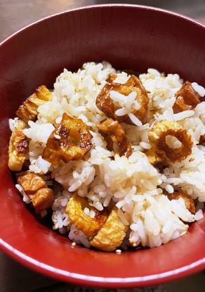 おにぎり最高！ちくわの蒲焼風混ぜご飯-レシピのメイン写真