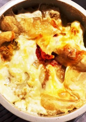 春の野菜でクリームポテトパイ-レシピのメイン写真