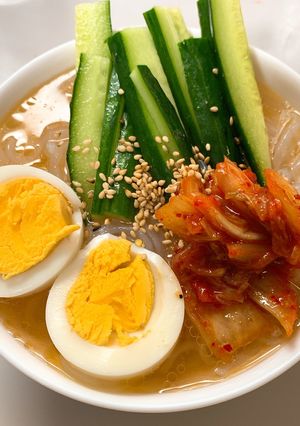 ずぼら母ちゃんのなんちゃって冷麺-レシピのメイン写真