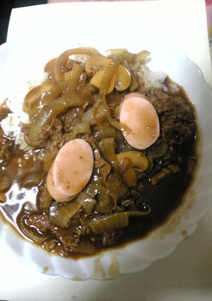 ハッシュドビーフにひとくふう！-レシピのメイン写真