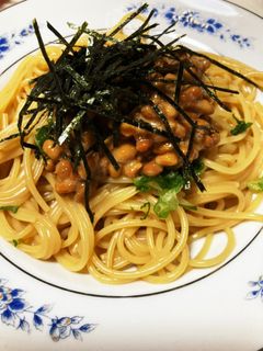 バズレシピ☆至高の納豆パスタ-レシピのメイン写真