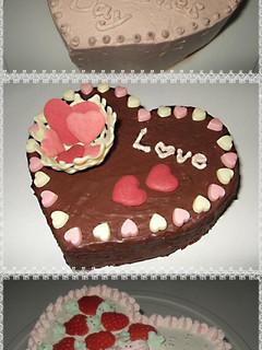 ❤バレンタインにハートのケーキ❤-レシピのメイン写真