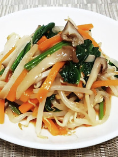 超簡単!たっぷり野菜の無限ナムル!-レシピのメイン写真