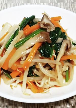 超簡単！たっぷり野菜の無限ナムル！-レシピのメイン写真