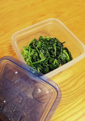 ほうれん草ナムル♪あると安心〜作り置き♪-レシピのメイン写真