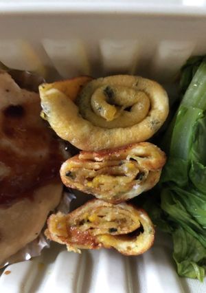 卵焼きにはふりかけを-レシピのメイン写真
