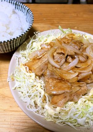 豚バラ肉のスタミナ焼き　キムチニンニク味-レシピのメイン写真