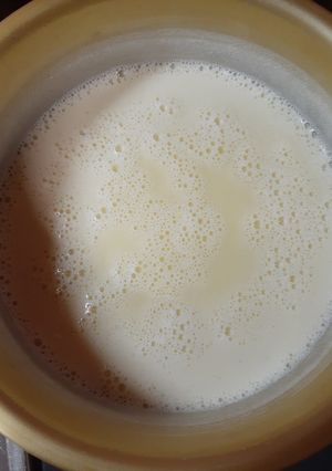 カルボナーラ用作り置きソース（牛乳使用）-レシピのメイン写真