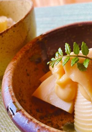 春の味覚【たけのこの酢味噌がけ】-レシピのメイン写真