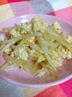 鶏ひき肉ともやしのカレー炒め-レシピのメイン写真