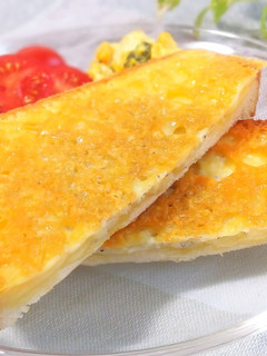 チーズとしらすのフライパントースト-レシピのメイン写真