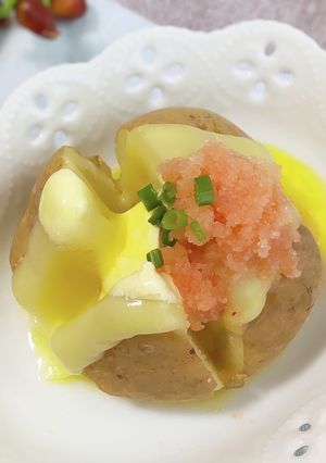 レンジで明太子じゃがバター／時々チーズ-レシピのメイン写真