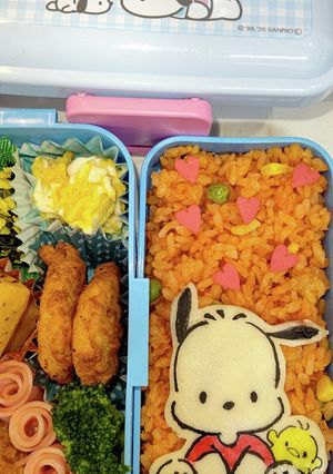 ポチャッコ弁当～♪-レシピのメイン写真