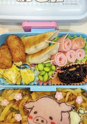 ブタさん弁当～♪-レシピのメイン写真